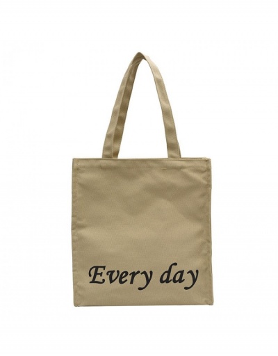 Replica Casual Letter Printed Tote Bag For School #800668 $19.14 USD for Wholesale