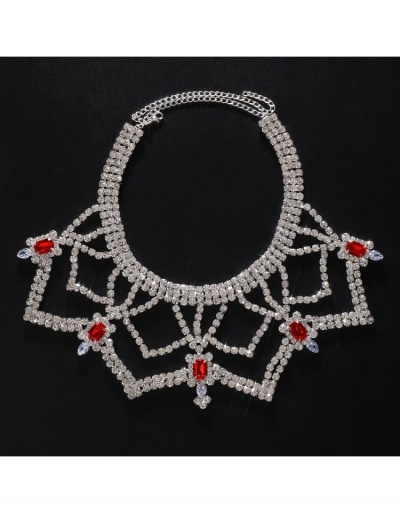 Replica  Temperament Luxury Rhinestone Necklace For Women #800691 $27.63 USD for Wholesale