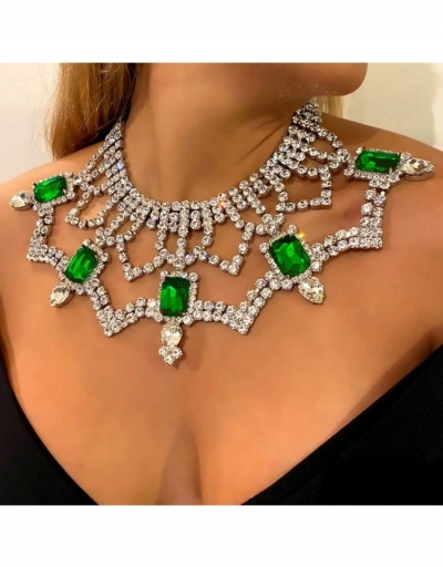 Replica  Temperament Luxury Rhinestone Necklace For Women #800691 $27.63 USD for Wholesale