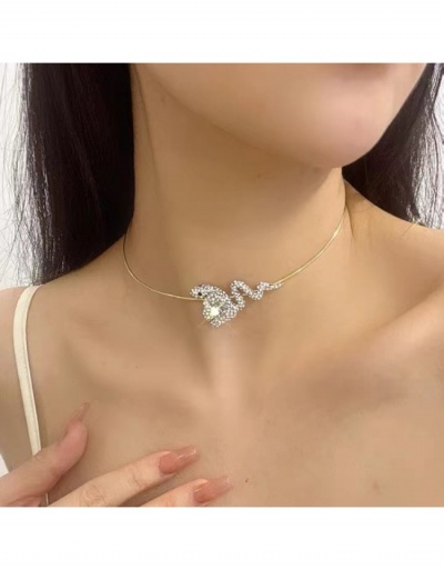 Replica  Women's Fashion Luxury Rhinestone Necklace  #800712 $13.00 USD for Wholesale