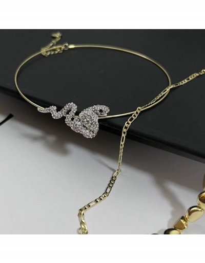 Replica  Women's Fashion Luxury Rhinestone Necklace  #800712 $13.00 USD for Wholesale