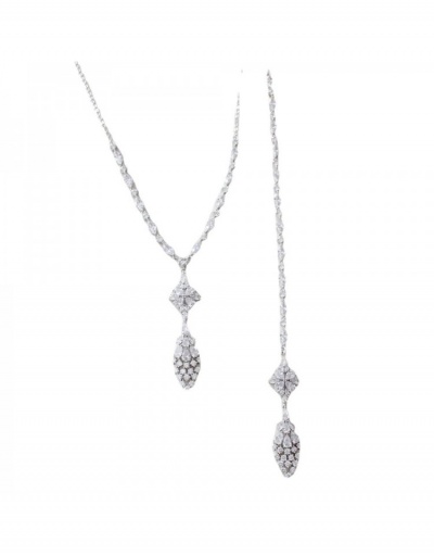 Replica  Fashion Wedding Crystal Necklace For Ladies #800723 $17.35 USD for Wholesale