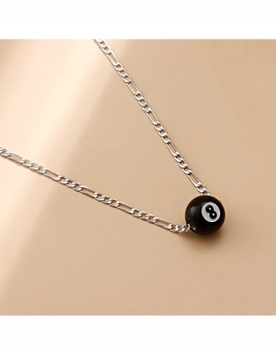 Replica Chic Design Tennis Black 8 Necklace #800735 $4.03 USD for Wholesale