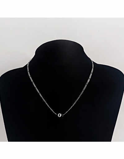 Replica Chic Design Tennis Black 8 Necklace #800735 $4.03 USD for Wholesale