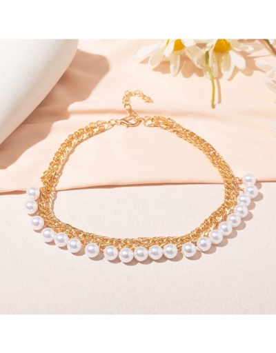  Fashion Women's Faux Pearl Chain Necklace #800756 $8.79 USD, Wholesale Fashion Necklaces