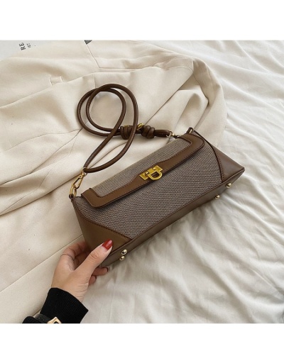  2022 Retro Style Contrast Color Women's Bag #800780 $39.15 USD, Wholesale Fashion Shoulder Bags