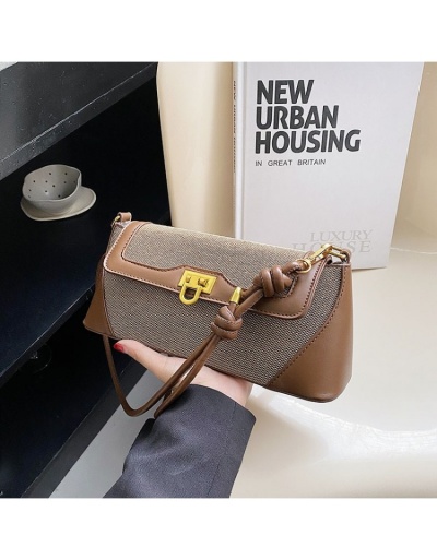 Replica  2022 Retro Style Contrast Color Women's Bag #800780 $39.15 USD for Wholesale