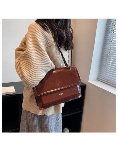 Replica Stylish Trendy Brown Ladies Shoulder Bags #800783 $44.43 USD for Wholesale