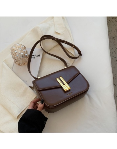 Replica  PU Pure Color Cross Body Shoulder Bag #800787 $50.40 USD for Wholesale