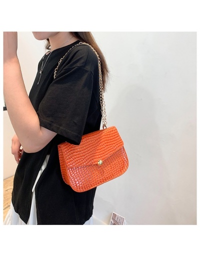 Replica  PU Crocodile Print Pure Color Women's Shoulder Bags #800795 $21.36 USD for Wholesale