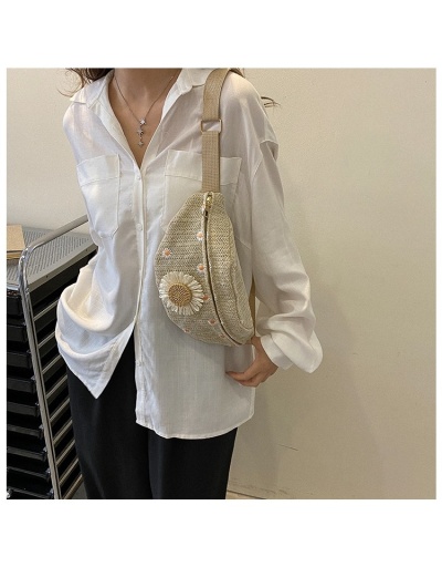 Replica  2022 Casual Weave Women's Cross-body Bags #800806 $9.38 USD for Wholesale