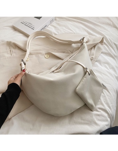  PU Pure Color Casual Women's Shoulder Bags #800814 $31.20 USD, Wholesale Fashion Shoulder Bags