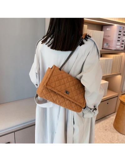 Fashion Black  Canvas Rhombus Lattice  Shoulder Bags #800815 $40.60 USD, Wholesale Fashion Shoulder Bags