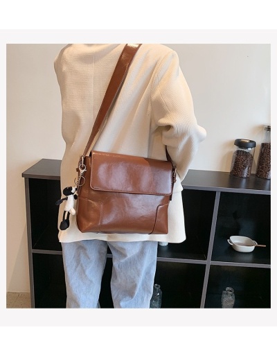 Replica  Fashion New PU Pure Color Women's Shoulder Bags #800820 $56.91 USD for Wholesale