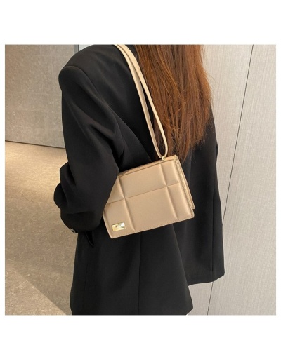 Replica Simple Design Solid Hasp Shoulder Bags #800835 $14.95 USD for Wholesale