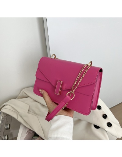 Replica Pure Color Chain Ladies Shoulder Bags #800841 $20.00 USD for Wholesale