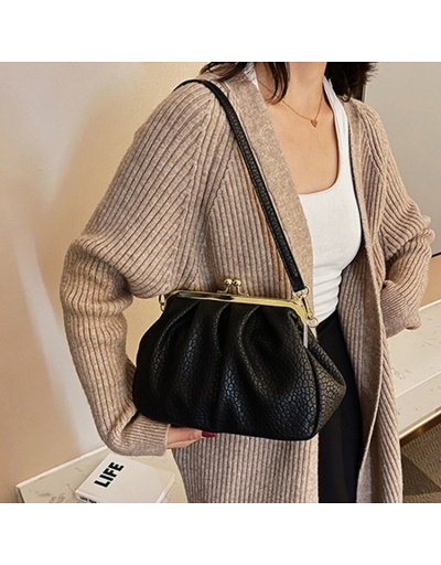  PU Pure Color Messenger Bag For Women #800845 $43.55 USD, Wholesale Fashion Shoulder Bags