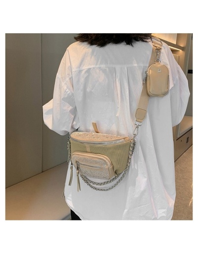 Replica  2022 Casual Diamond Women's Cross-body Bag #800846 $37.50 USD for Wholesale