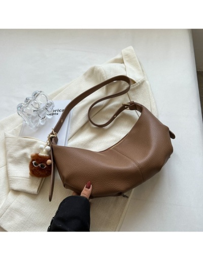 Replica  Casual Simple Pure Color Dumpling Bag #800871 $32.20 USD for Wholesale