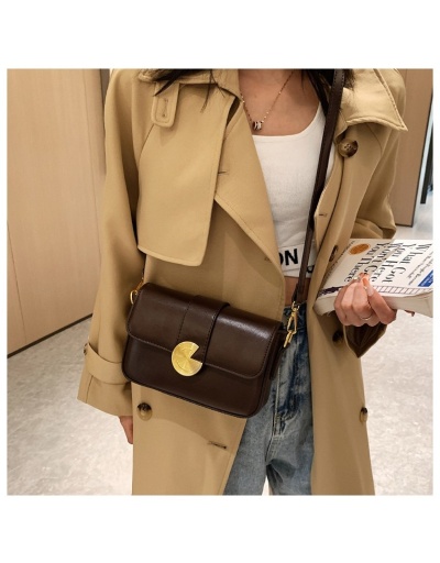 Replica  Casual Pure Color PU Messenger Bags For Women #800876 $29.25 USD for Wholesale