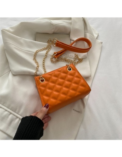  Leisure Rhombus Lattice Pure Color Shoulder Bags #800881 $19.50 USD, Wholesale Fashion Shoulder Bags