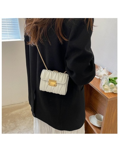 Replica  PU Pure Color Small Square Bag #800883 $15.53 USD for Wholesale