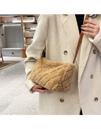 Replica  Trend 2022 Plush Shoulder Bag Female #800885 $9.10 USD for Wholesale