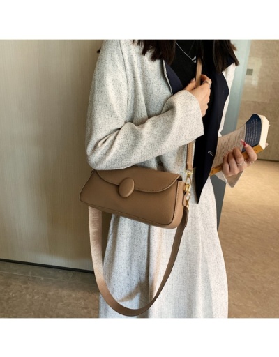 Replica  Fashion Pure Color Trendy Baguette Shoulder Bags #800891 $37.50 USD for Wholesale