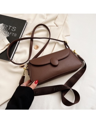 Replica  Fashion Pure Color Trendy Baguette Shoulder Bags #800891 $37.50 USD for Wholesale