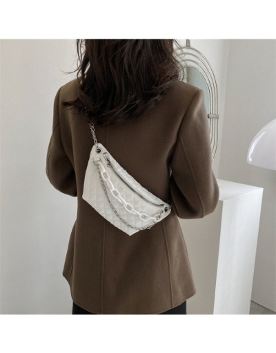 Replica  Simple Casual Chain Women's Cross-body Waist Bag #800897 $18.75 USD for Wholesale