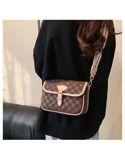 Replica  2022 New Simple Plaid Shoulder Bags #800910 $40.60 USD for Wholesale