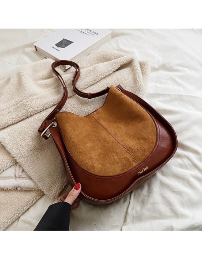 Replica  Fashion PU Contrast Color Large Capacity Bag #800911 $43.23 USD for Wholesale