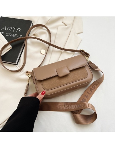  Fashion PU Contrast Color Women's Shoulder Bag #800912 $31.20 USD, Wholesale Fashion Shoulder Bags