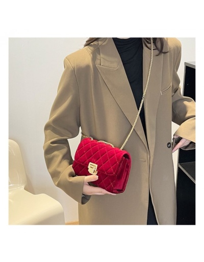 Replica  Trend Solid Color One Shoulder Bag #800920 $34.43 USD for Wholesale