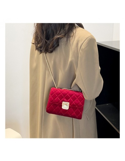 Replica  Trend Solid Color One Shoulder Bag #800920 $34.43 USD for Wholesale