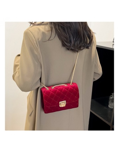 Replica  Trend Solid Color One Shoulder Bag #800920 $34.43 USD for Wholesale