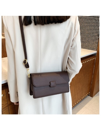 Replica Simple Casual Solid Cross Body Shoulder Bags #800930 $37.80 USD for Wholesale