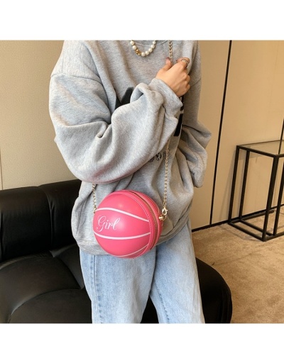 Replica  Fashion Texture Letter Basketball Shoulder Bag #800931 $26.25 USD for Wholesale