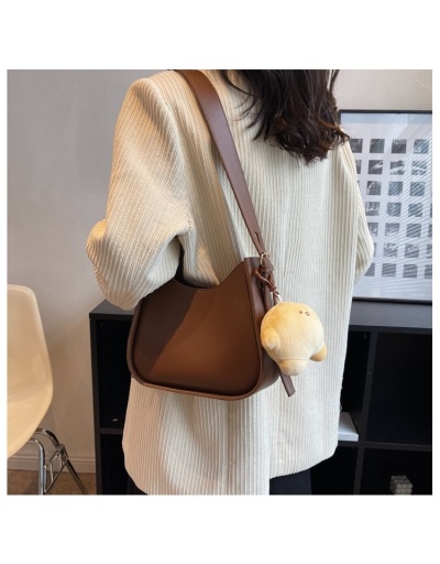 Replica  Casual Pure Color Shoulder Bag For Women #800934 $26.88 USD for Wholesale