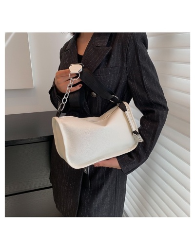 Latest White Casual Shoulder Bags For Ladies #800939 $11.88 USD, Wholesale Fashion Shoulder Bags