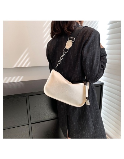 Replica Latest White Casual Shoulder Bags For Ladies #800939 $11.88 USD for Wholesale