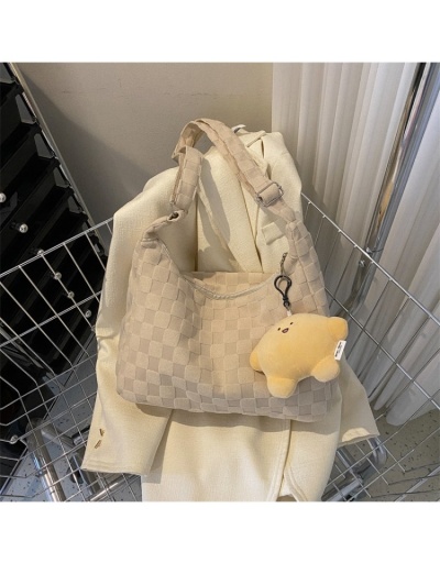 Replica Gird Canvas  Large Capacity Shoulder Bags #800940 $18.23 USD for Wholesale