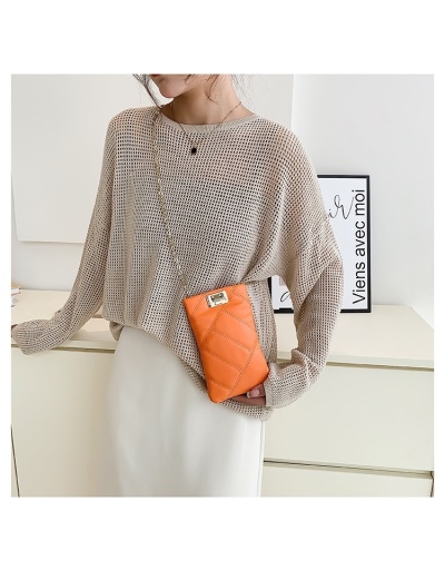 Replica  PU Pure Color One Shoulder Women's Bag #800943 $12.35 USD for Wholesale