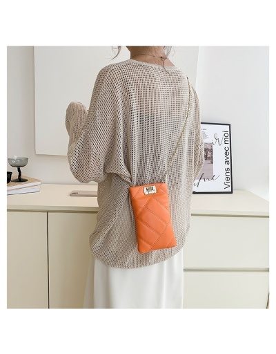 Replica  PU Pure Color One Shoulder Women's Bag #800943 $12.35 USD for Wholesale