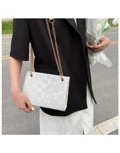 Replica Shopping Flowers Pattern Chain Shoulder Tote Bags #800948 $23.40 USD for Wholesale