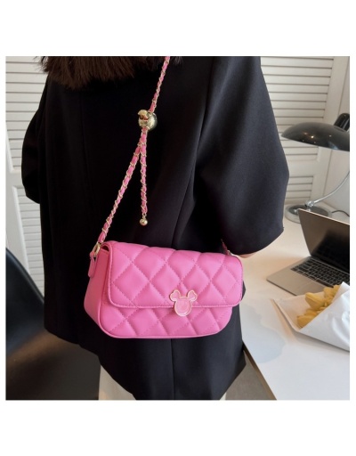 Replica Rhombus Lattice Black Chain Shoulder Bags #800951 $35.78 USD for Wholesale