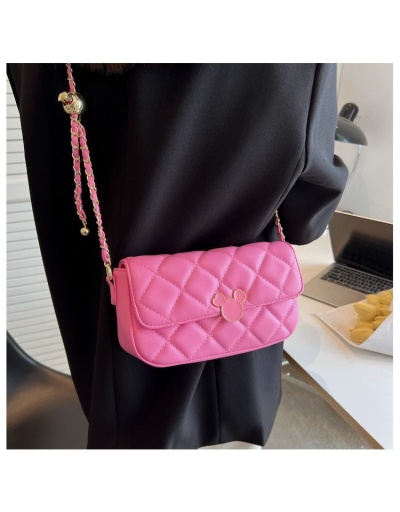 Replica Rhombus Lattice Black Chain Shoulder Bags #800951 $35.78 USD for Wholesale