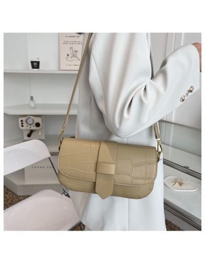  Stone Pattern Solid Trendy Shoulder Bags #800952 $38.48 USD, Wholesale Fashion Shoulder Bags