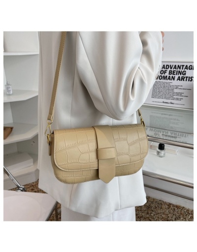 Replica  Stone Pattern Solid Trendy Shoulder Bags #800952 $38.48 USD for Wholesale