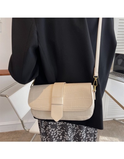 Replica  Stone Pattern Solid Trendy Shoulder Bags #800952 $38.48 USD for Wholesale